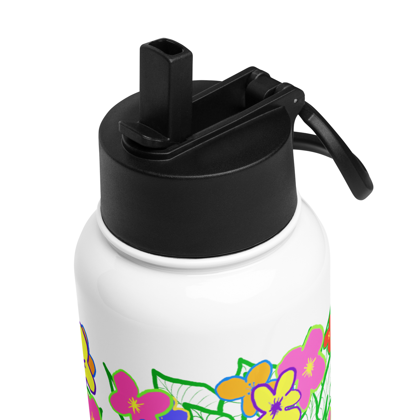 Blossom Burst Stainless Steel Water Bottle