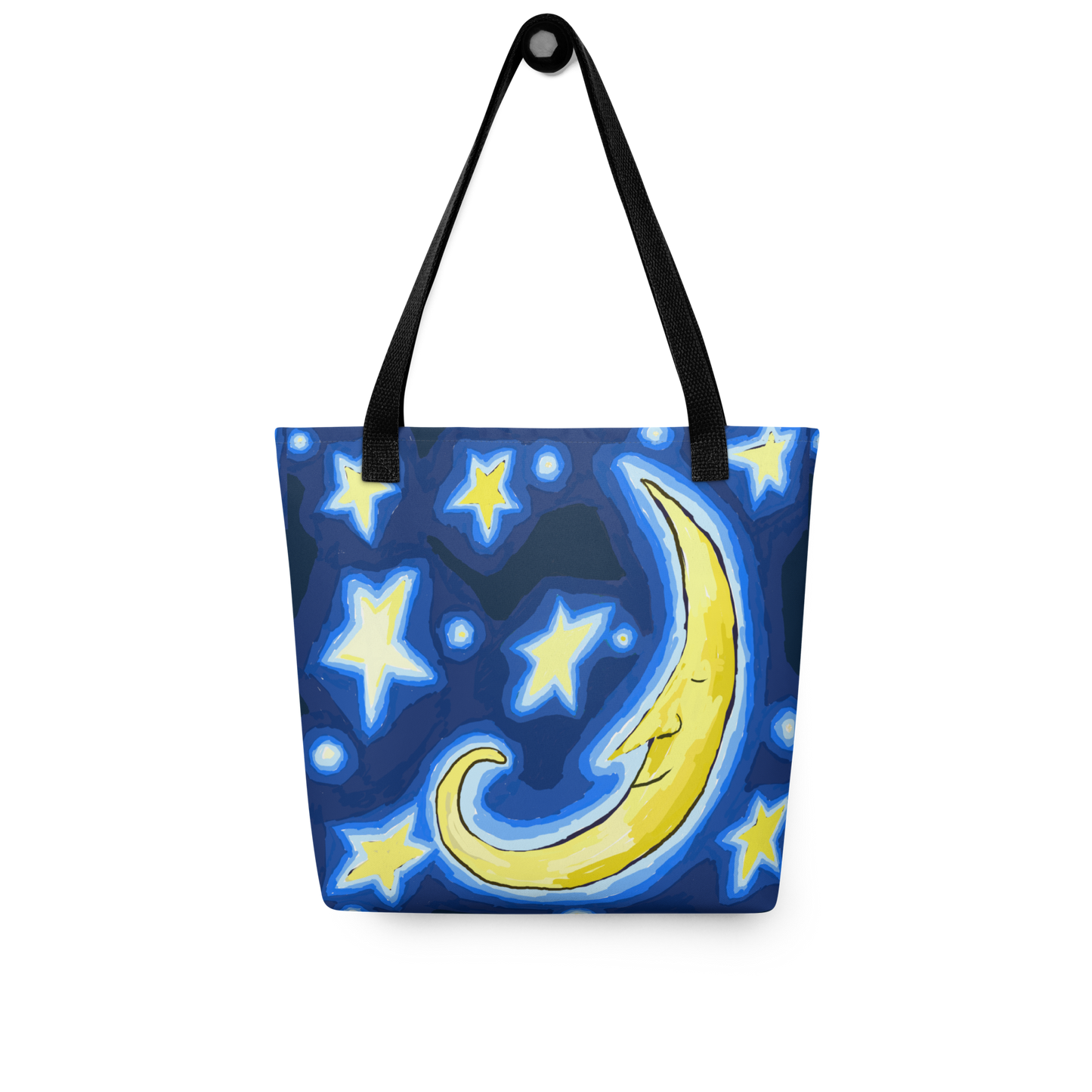Whimsical Moon Tote Bag