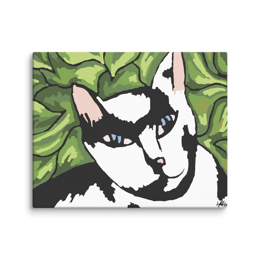 Commander Cat Canvas