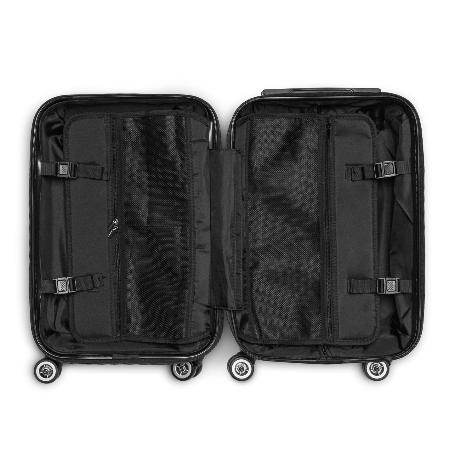 Hamsa Pattern Hard-Shell Suitcase