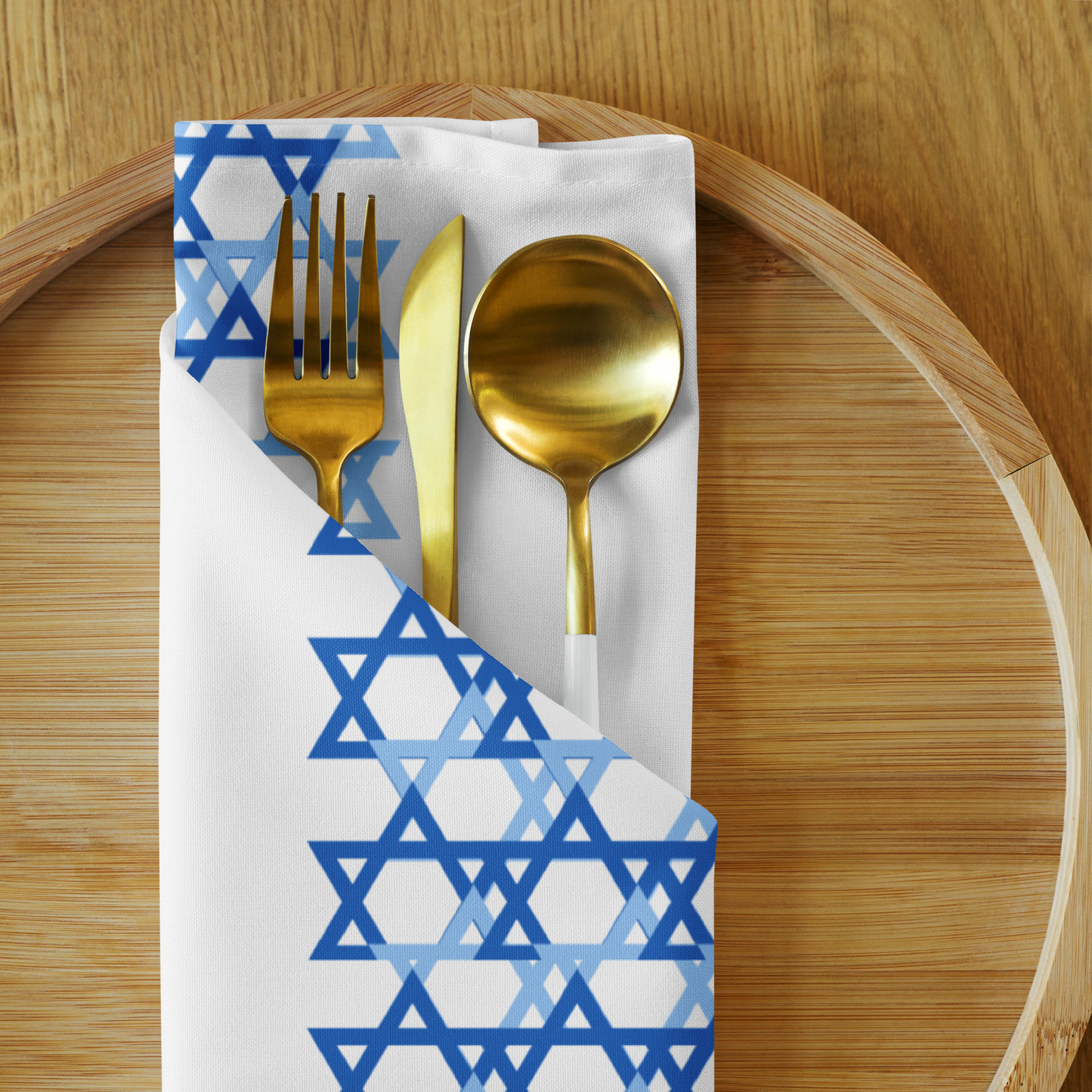 Magen David Weave Cloth Napkins