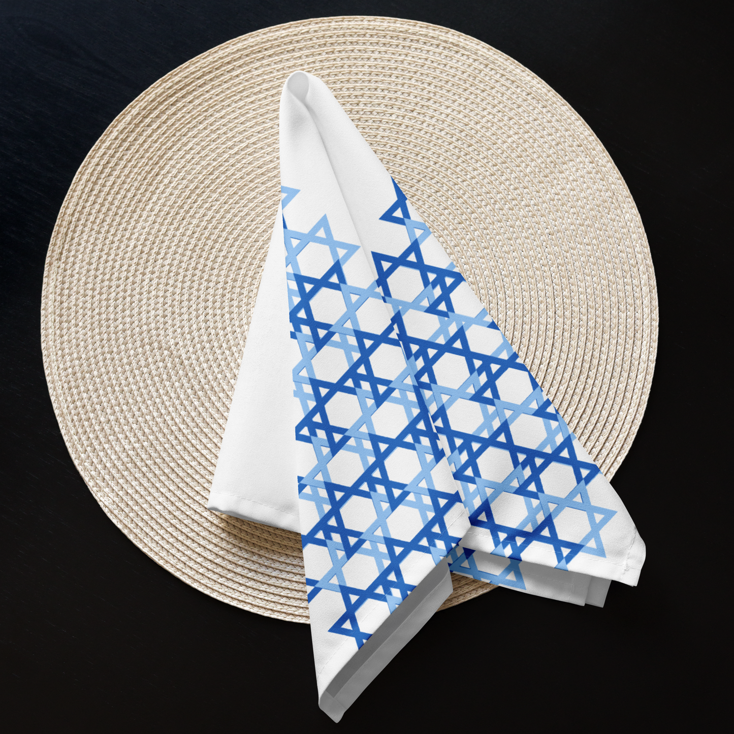 Magen David Weave Cloth Napkins