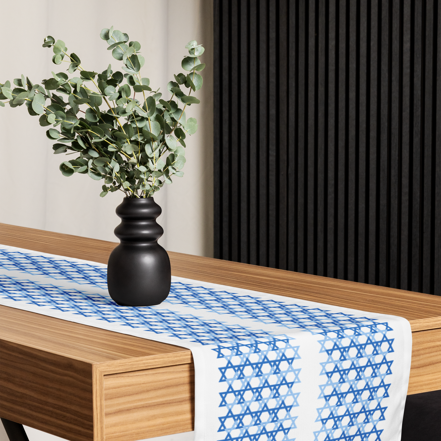 Magen David Weave Table Runner