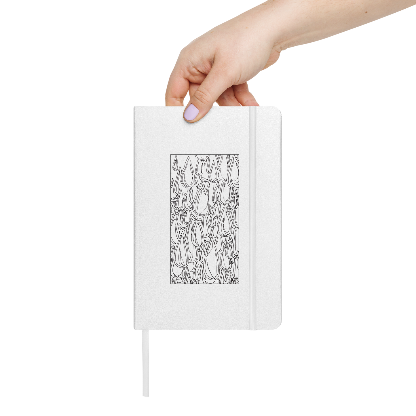 Rain Hardcover Journal