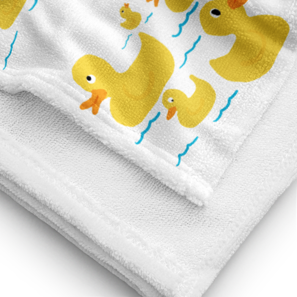 Rubber Duckies Beach Towel