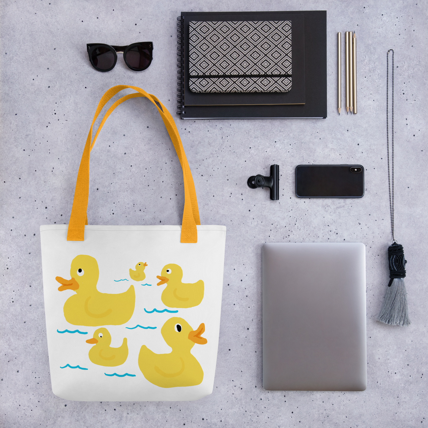 Rubber Duckies Tote Bag